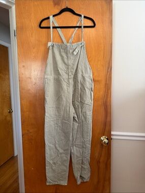 Mango Green Utility Jumpsuit Overalls